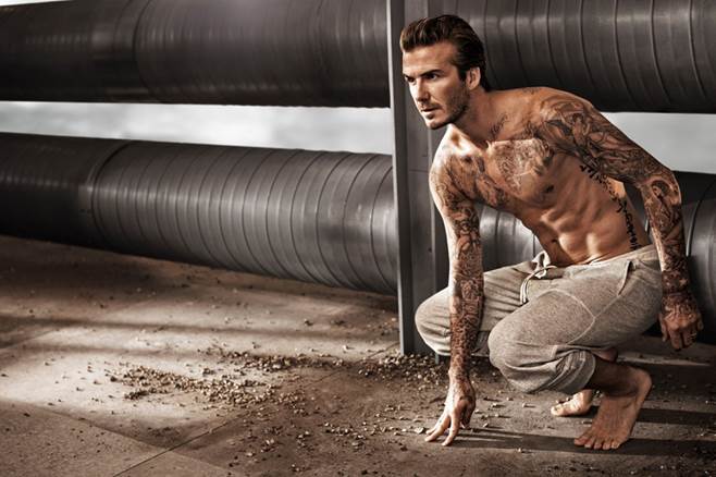 David Beckham Unveils New Underwear Collection in Rooftop Campaign_2