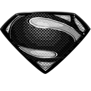 Man Of Steel Dark Logo