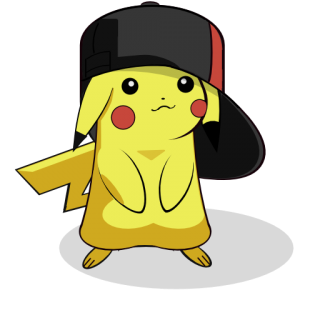 Pikachu Black Hat (Original Screetch)