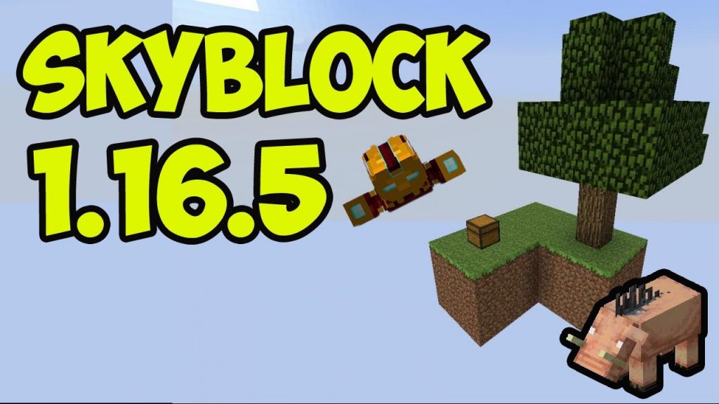 SkyBlock Map 1.16.5 - Mod Minecraft download - Logo
