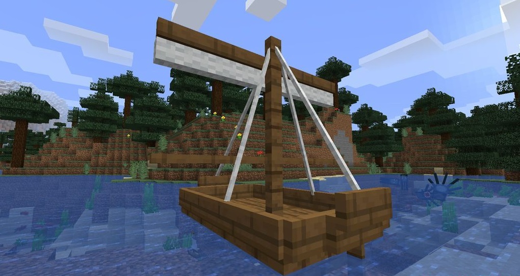 small ships mod 1 16 5 boat travel mod minecraft download