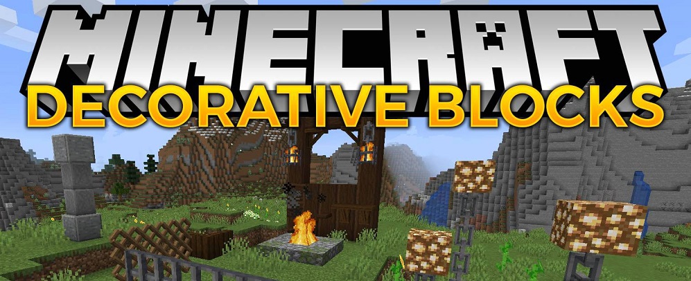 Decorative Blocks Mod 1.16.5 | 1.15.2 - Mod Minecraft download - Logo