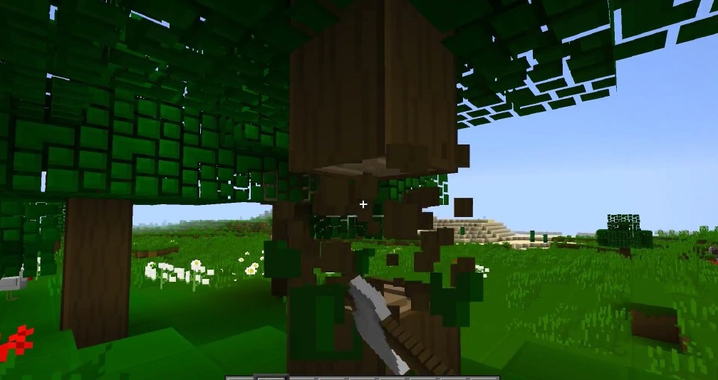 Fast Leaf Decay Mod 1.16.5 | 1.15.2 - Mod Minecraft download - Screenshot 2