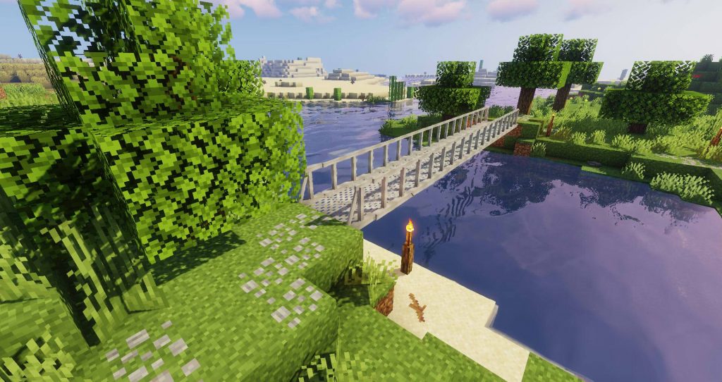 Macaw’s Bridges Mod 1.16.5 | 1.15.2 - Mod Minecraft download - Screenshot 1
