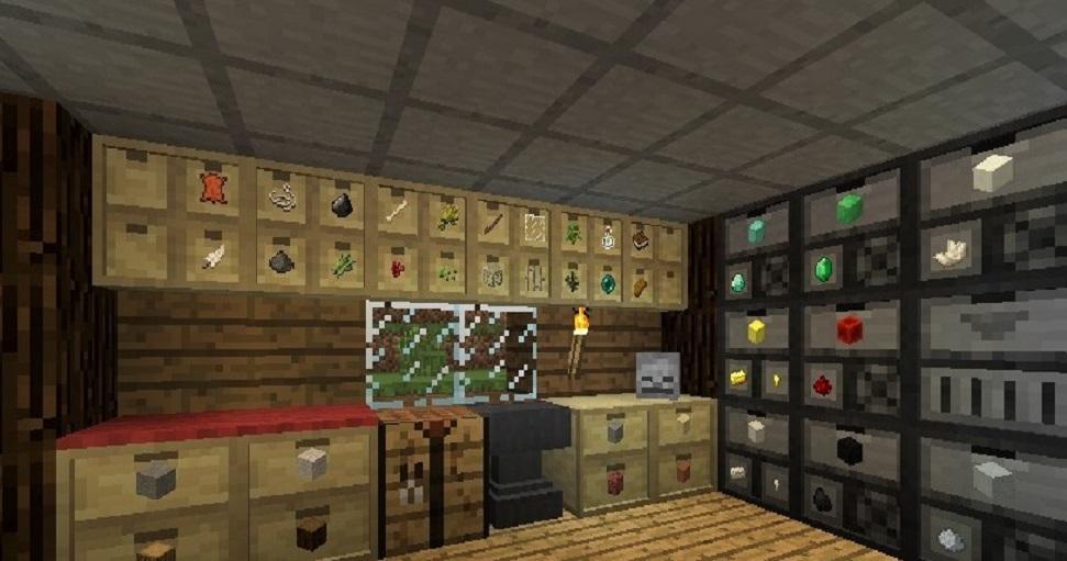 Storage Drawers Mod 1.16.5 | 1.15.2 - Mod Minecraft download - Screenshot 2