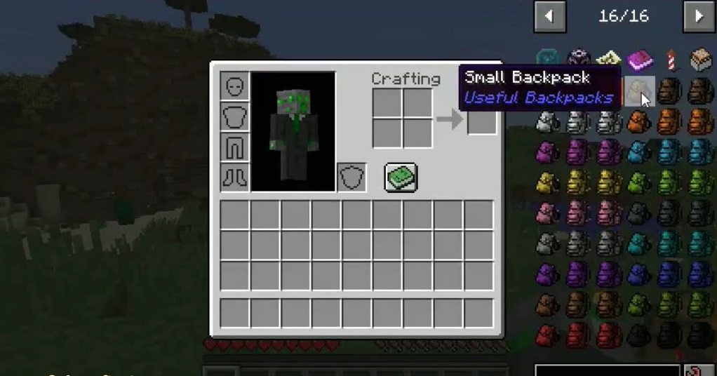 Useful Backpacks Mod 1.16.5 - Screenshot 1