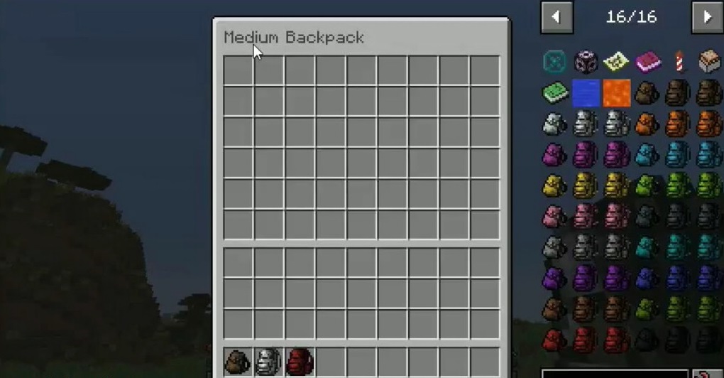 Useful Backpacks Mod 1.16.5 - Screenshot 2