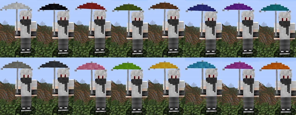 Vampires Need Umbrellas Mod 1.16.5 | 1.15.2 - Mod Minecraft download - Screenshot 1