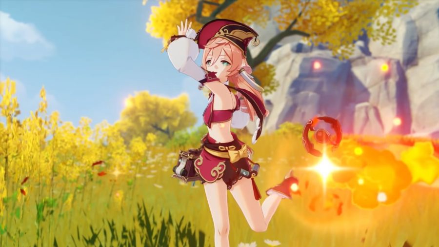 22 Leaked and new characters in the Genshin Impact 1.5 and 1.6 - Yanfei