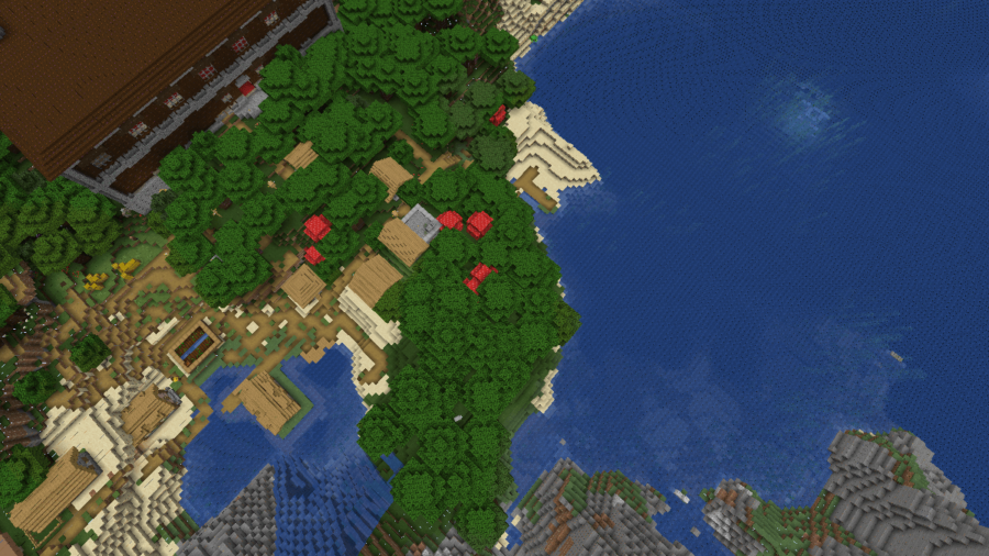 A Village, a Mansion, and a Monument Walk Into a Bar - Top 7 Best Java Woodland Mansion Seeds 1.16.5 for Minecraft in 2021