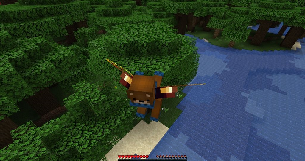 Winged Mod 1.17 | 1.16.5 | 1.15.2 - Screenshot 1