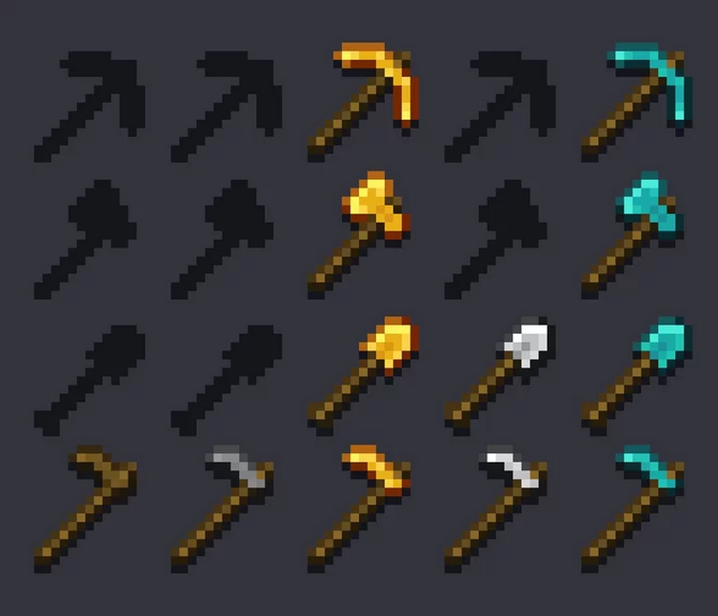 Enchanted Swords (Weapons) Resource Pack 1.19 / 1.18