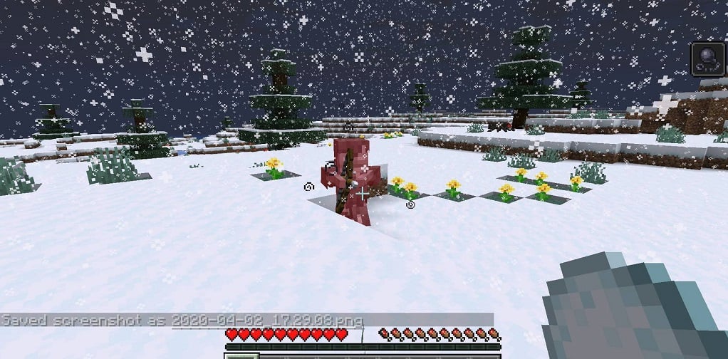 Snowballs Freeze Mobs Mod - Screenshoot 5