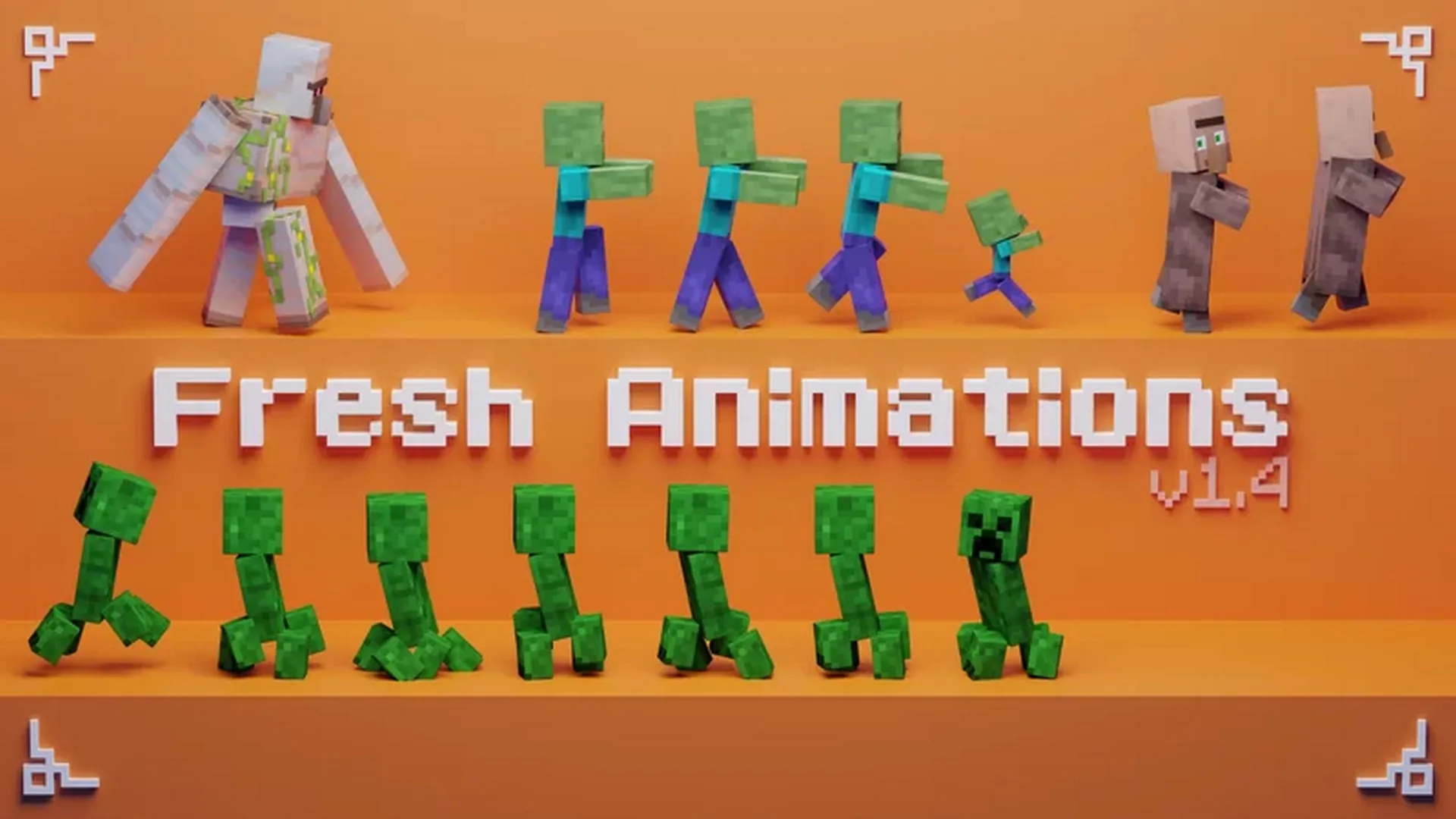 Мод fresh animation 1.20. Ресурс пак Fresh animations. Мод Fresh animations. Майнкрафт Fresh animation. Текстур пак на майнкрафт Fresh animation.