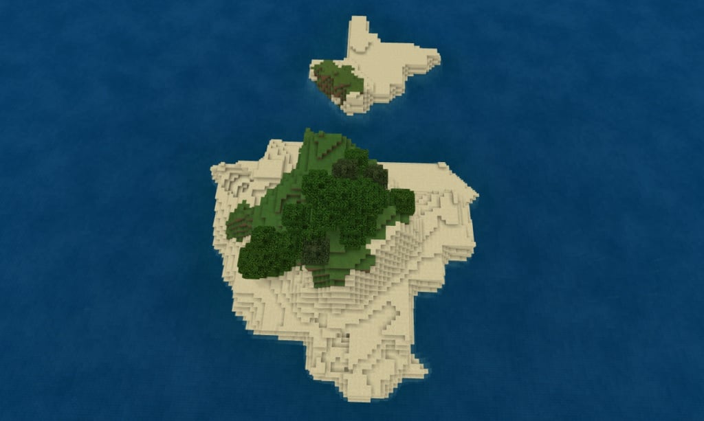 The Texan Secession - Top 5 Best Bedrock Island  Seeds 1.17.1 / 1.16.5 for Minecraft