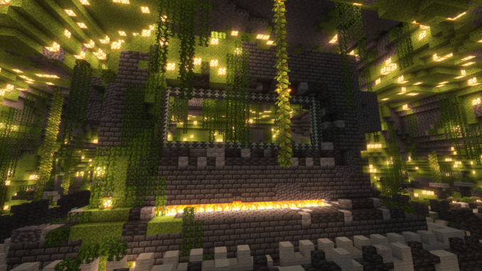 Best Minecraft Lush Cave Seeds 1.18 (July 2022) Ancient Lust City