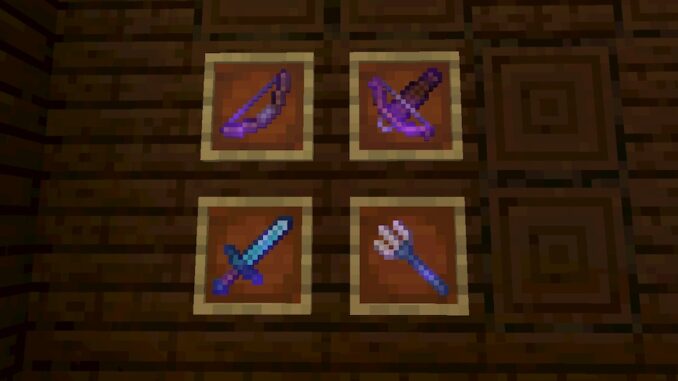 Best Minecraft Enchantments Weapon 2