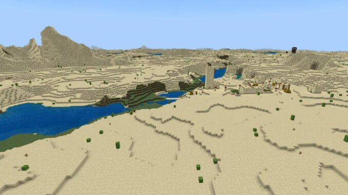 Best Minecraft Desert Seeds The Expanse