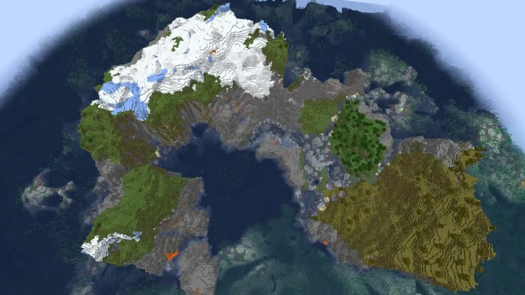 Minecraft Seeds 2024 Bedrock Map Salli Shandeigh