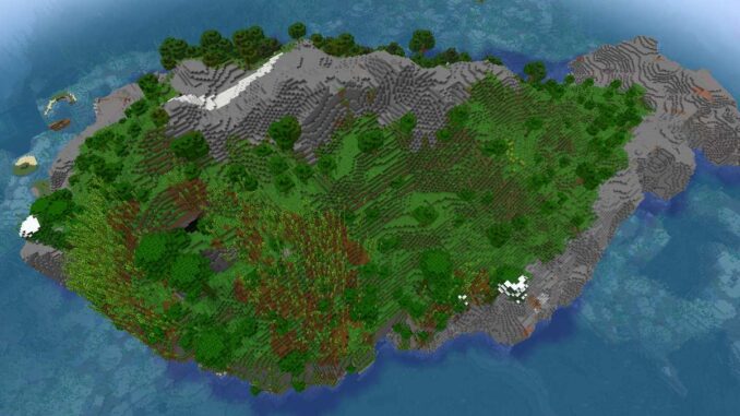 Best Minecraft Jungle Seeds DK Island