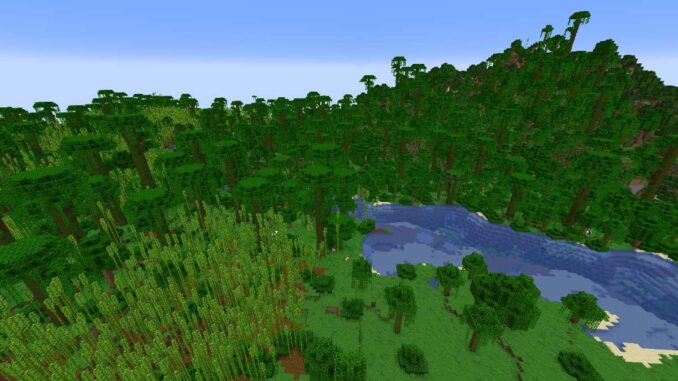 Best Minecraft PE Seeds For 1.19 & 1.18 (July 2022) Lush Jungle Mountain