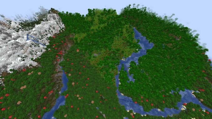 Best Minecraft Jungle Seeds The Andes Mountains