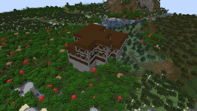 Best Woodland Mansion Seeds The Meadow Valley and the Mansion