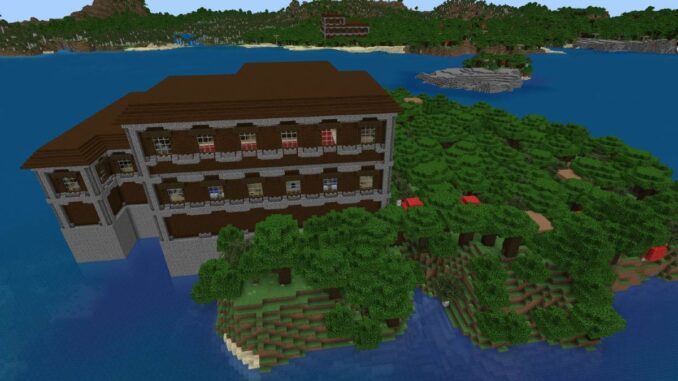 Best Minecraft PE Seeds For 1.19 & 1.18 (July 2022) Mansion Island Evy