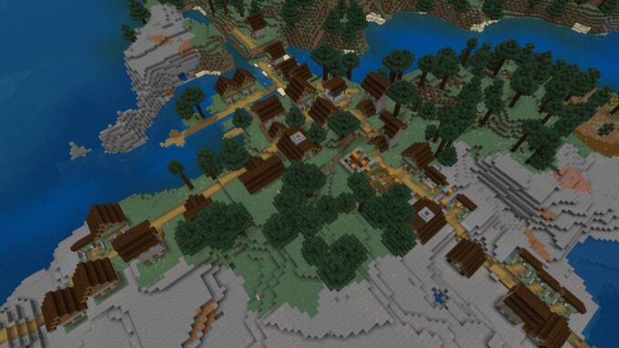 Best Minecraft Village Seeds Smithtown