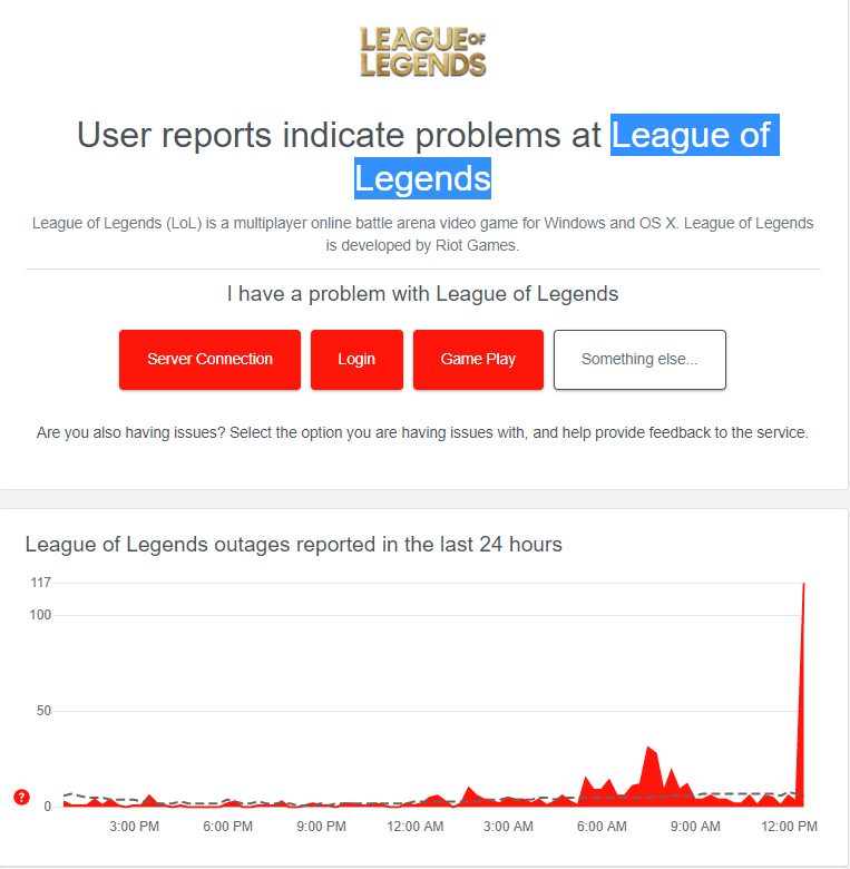 League of Legends Server Status: How to Check if LoL is Down