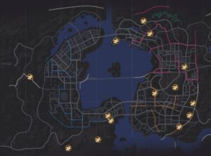 Saints Row Reboot - Weather Station Locations 