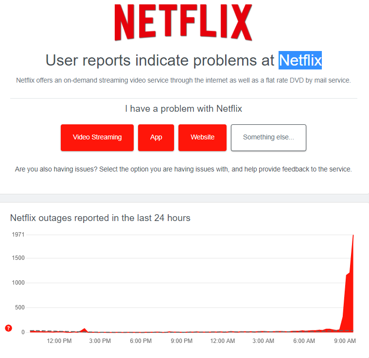 Is Netflix down? How to check the Netflix servers ?