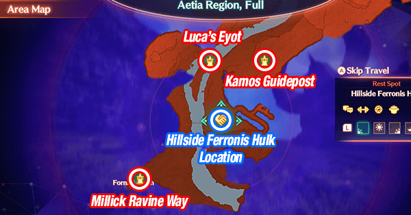 Xenoblade Chronicles 3 - Ferronis Hulk Locations 1