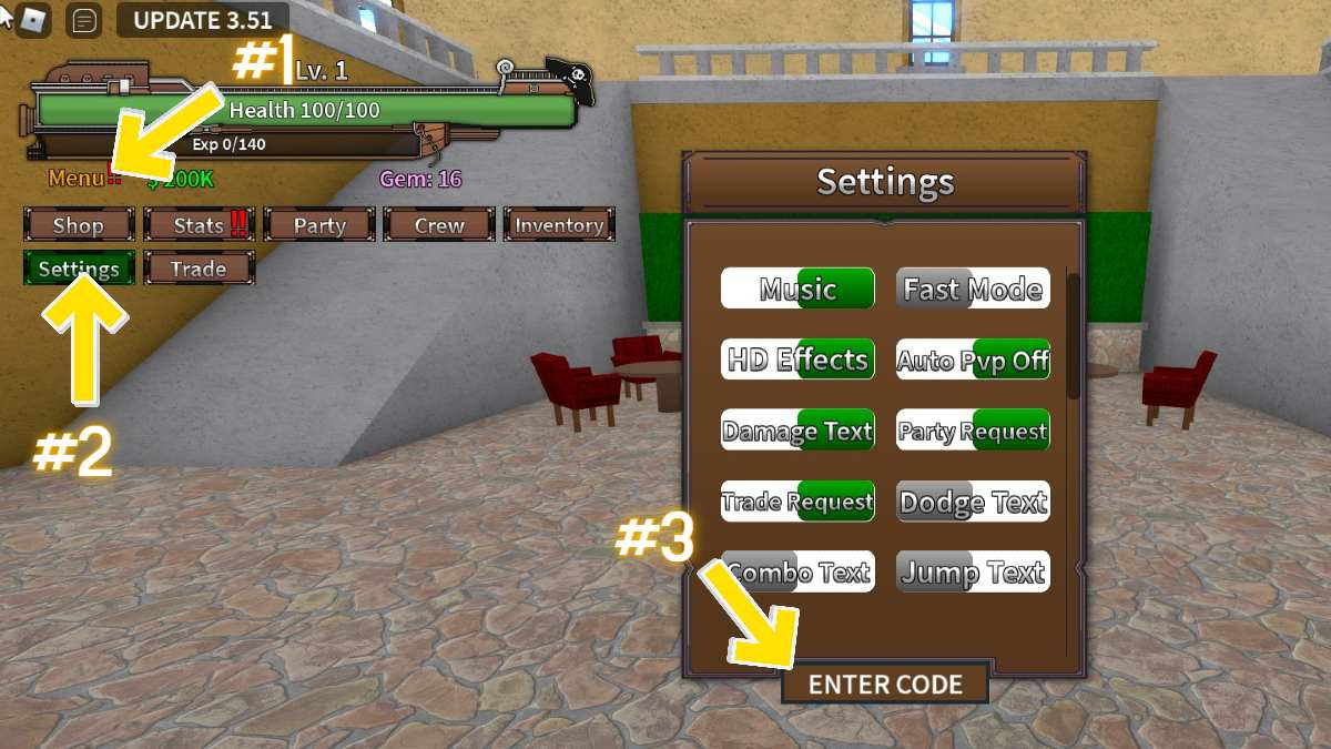 Free Roblox King Legacy Codes and How to redeem it