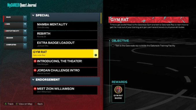 NBA 2K23 - How to Unlock Gym Rat : Current and Next Gen