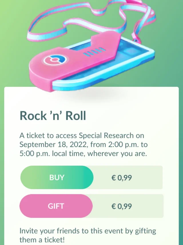 Pokémon GO Roggenrola Special Research 
