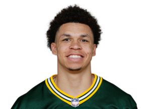 The Packers are without wide receiver Christian Watson, who could be placed on injured reserve