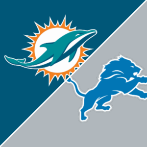 Final Injury Report: 6 Lions players OUT - 6 Dolphins players QUESTIONABLE