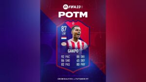 POTM Gakpo SBC Prediction