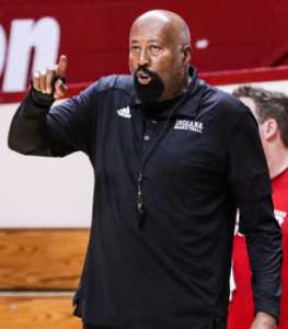 Indiana basketball coach Mike Woodson clearly demonstrates the process of returning to the Hoosiers to Mike Krzyzewski
