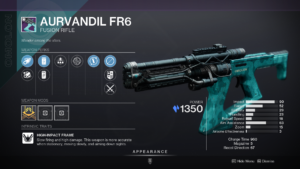 Destiny 2 Aurvandil FR6