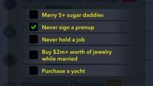 BitLife Material Girl Challenge