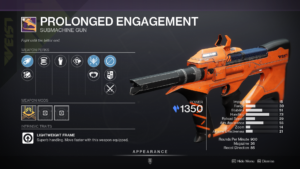 Destiny 2 Prolonged Engagement