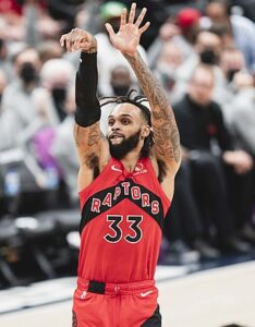 Raptors' star sharpshooter Gary Trent Jr