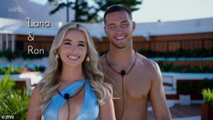 Love Island Ron Hall and Lana Jenkins