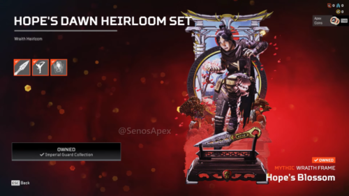 Apex Legends Imperial Guard release date