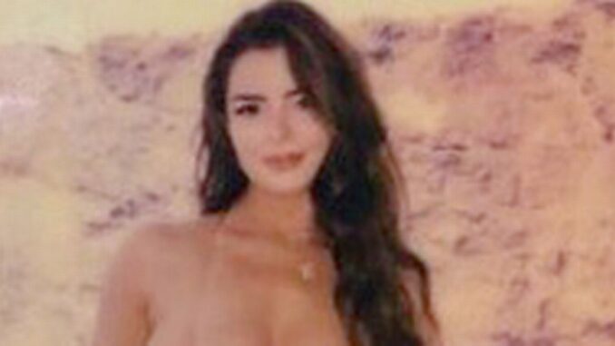 Demi Rose flaunts her curvy physique and radiant attractiveness in a hot photo