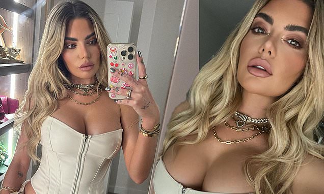 Love Island’s Megan Barton Hanson shows off her ample breasts in racy snaps