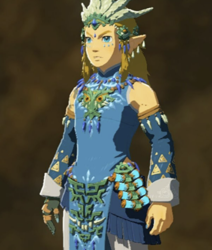 Frostbite Armor Set zelda