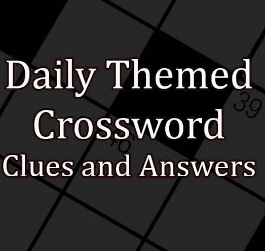 Daily Themed Crossword Clues and Answers for July 25 2023